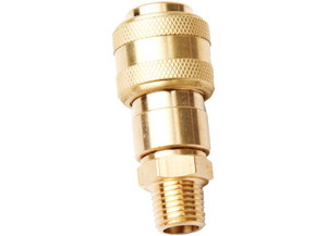 Rapid Air - Coupler 1/4in Male Npt Push To Connect Industrial Style 30 Cfm Body - K6221