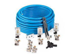 Rapid Air - Maxline Semi Flexible Compressed Air Tubing 1/2in X 100ft Roll Master Kit - M3800