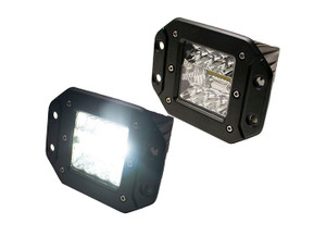 Race Sport Lighting - Ecolight Led High Power Flush Mount Style Auxiliary Lights(sold As Pairs) - RS3X3FECO