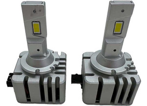 Race Sport Lighting - D1 9000lm 360 Projector Compliant Oem Led Headlight Replacement Bulbs 6000 Kel - RSD1LED