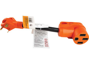RV Pro - 12in Adapter30a Male To 50a Female - 20-2076