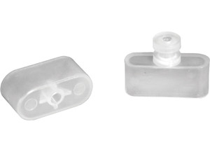 RV Designer - Mini Blind Rail Ends  Use With A301 Or A302 - A300