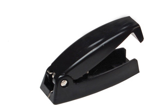 RV Designer - Baggage Door Catch  Black  Rounded - E210