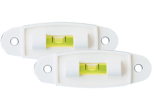 RV Designer - Screwon Level  2 1/2in X 3/4in  Screws Included - E409