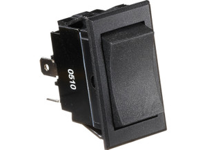 RV Designer - Black Rocker Switch 20a 4 X Terminal Momentary On/off/momentary On. Cutout 1 - S221