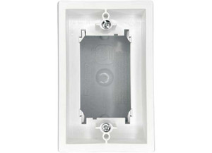 RV Designer - Electrical Box With Tp Gfci Extention Ring  White - S892
