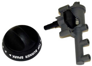Suburban RV - Suburban Stove Control Knob 521139 (piezo Igniter/knob) - 525013