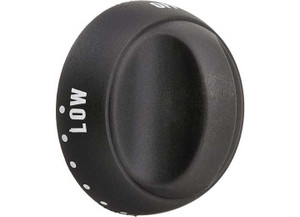 Suburban RV - Top Burner Range Knob Black - 525037