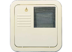 Suburban RV - Suburban Water Heater Flush Mount Access Door W/frame (10/12/16 Gal) Colonial White - 6259ACW