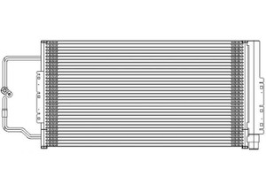 Sherman - Air Conditioning Condenser 5.3l Pontiac Grand Prix 0508; Impala Lmtd 1416; Impala 1213 - 83474