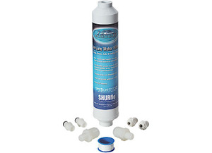 Pentair Shurflo - 10ininline Filter1/4in Nptfemale Portsgac/kdf Fitting Kit - 94-009-50