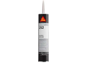 Sika Corporation - Sikaflex 252 1component Moisture Cured Polyurethane Adhesive Black 10.5 Oz Cartridge - 90916