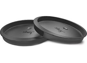 Silwy Drinkware - Lid For Magentic Drinking Cup W/a Hole For A Straw Set Of 2 - D000-0800-2