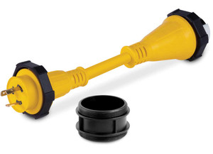 Sierra - Pigtail Adapter Connect A 30a 125vac Male Dockside To A 50a 125/250vac Boatside - AC12500