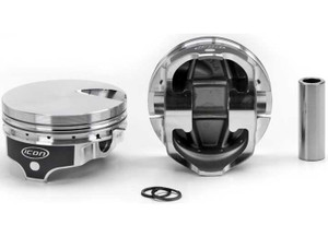 United Engine & Machine Co - Chevrolet 489 Rod 6.385 Flat Top +3cc 1v Icon Premium Forged Piston Set - IC785.060