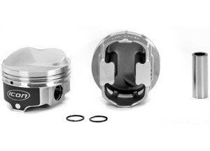 United Engine & Machine Co - 6315 Chevrolet 427 Rod 6.135 Oc Solid Dome 41cc 1v Icon Fhr Piston Set - IC9917.030