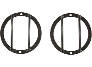 Smittybilt - 0718 Wrangler (jk) Euro Side Turn Signal Guards  Black  2 Piece - 5691