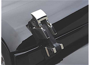Smittybilt - 0718 Wrangler Jk 2 And 4 Door Hood Catch Kits  Stainless Steel - 74335