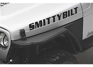 Smittybilt - 9706 Wrangler Tj/lj 2dr Xrc Armor Front Tube Fenders; Black Textured - 76872