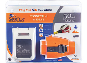 SmartPlug - 50 Ampfemale Connector & Nonmetallic Inlet/white - B50ASSYPW