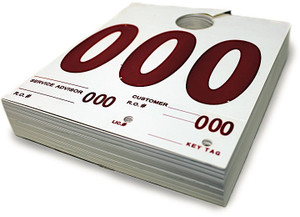 Slip-N-Grip - Service Dispatch Numbers Series 000999 7.5inx6.5in 1000/box - FB-P9933-50