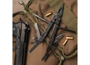 SOG - Powerlock Eod  Scissors  Black Oxide  Nylon Sheath - SOG-B61N-CP