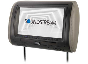 Sound Stream - Universal Dvd Headrest W/7in Lcd 3 Color Changeable - VHD70CC