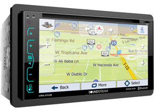 Sound Stream - 2din Aptix Source Unit W/igo Gps Phonelink Bluetooth & 6.2in Lcd - VRN65HB