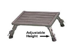 Safety Step - Extra Large Folding Adjustable Safety Step - XLA-09C-G