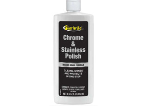 Star Brite  - Chrome & Stainless Polish 8 Oz - 82708