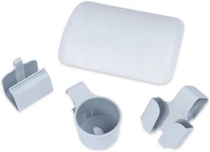 Step2 - Vero Pool Accessories Includes Pillow Cup Holder & Phone Holder Attachment  Gray - 545099
