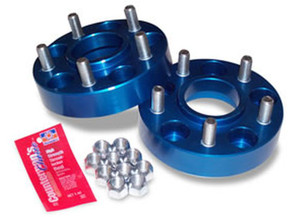 Spidertrax Inc - 0212 Liberty/8706 Wrangler 5 X 41/2in X 11/4in Thick Blue Wheel Spacers(pair) - WHS002