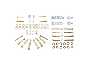 Synergy - 18c Jeep Wrangler Jl/jlu Complete Control Arm And Front Track Bar Hardware Kit - 8850-03