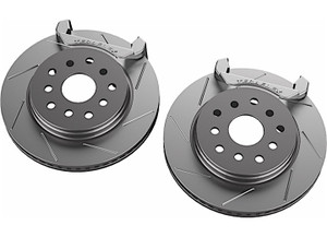 TeraFlex - Big Rotor Kit Jk Front Complete Anchor Brackets Slotted Rotors 13.3in - 4303490