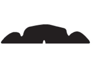 Trim-Gard Ltd - Body Side Molding Chrome 7/8in 26ft (2 X 13ft W/tips) - 801-26