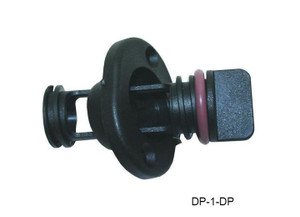 TH - Drain Plug  Black  Packaged - DP-1-DP