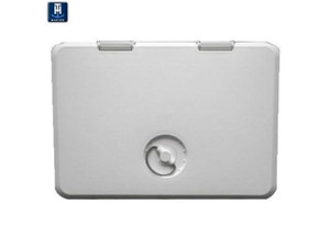 TH - 11in X 15in Locking Hatch  White - HATL-1115-2-DP