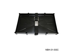 TH - 29/31 Series Battery Tray W/ Stainless Steel Buckled Strap - NBH-31-SSC-DP