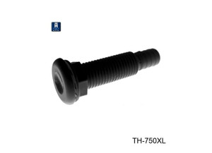 TH - 3/4in Straight Barbed Extra Long Thru Hull  Barbed - TH-750XL-DP