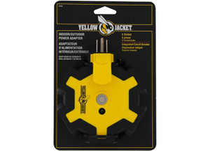 Southwire - Yellow Jacket 5outlet Indr/outdr Adapter 6 Pc Pdq - 41045001