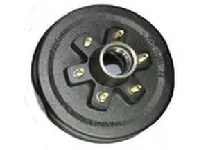 TRP - Brake Drum 6.0k 65.5in Bc Cupped Painted Studded - RVD-H-655