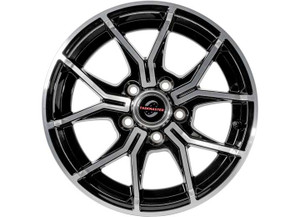 Taskmaster - Alum Trlr Wheel  15x6 5x4.5 Blk Machined Face 5fork  3.19cb 0os 2835lcc - LZB560545BMF