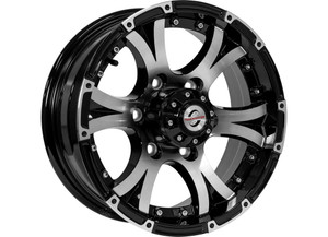 Taskmaster - 15x6 6x5.5 Black Machine Face And Lip 0 Os 2830 Lcc - WA-15060655-BMBB-13736-2