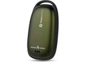Tough Tested Brand - Power Bank 3600mah W/ 3 Setting Hand Warmer Functions  Cell Phone Charger - TT-PBHW-GN
