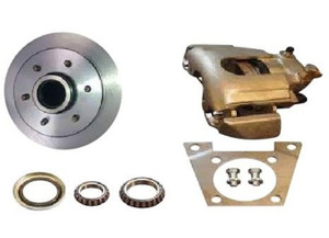 Titan Tire Corporation - (dpn)disc Brake 12in 6 On 51/2in  Dacromet 6000 Lbs; Unpacked  Per Wheel (c - 4855900