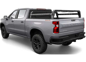 TUWA Pro - 04c Chevy Silverado Tuwa Pro Shiprock Midheight Rack With Roof Rails - MR47215-RR