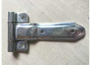 Tow-Rite - Strap Hinge 8 X 4.50 Steel  Zinc Plated Embossed - RT7006