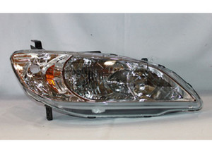 TYC - Capa 0405 Hd Cvic Sdn/cpe Headlamp Assy Rh - 20-6499-01-9