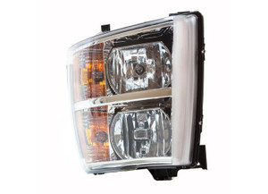 TYC - Lh Headlamp Assy Composite Chevrolet Silverado 1500/2500/3500 Hd 20072014 - 20-6818-00
