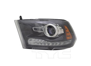 TYC - Capa 1315 Dg Ram 1500/2500 W/o Logo Blk Headlamp Assy Lh - 20-9392-90-9